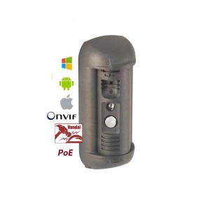 SIP IP Video Intercom PoE with 3ch relay mobile apps for remote access control